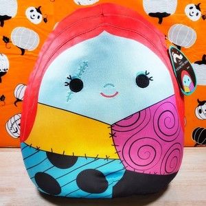 Squishmallow Sally Nightmare Before Christmas 12" Halloween UltraSoft Plush NWT